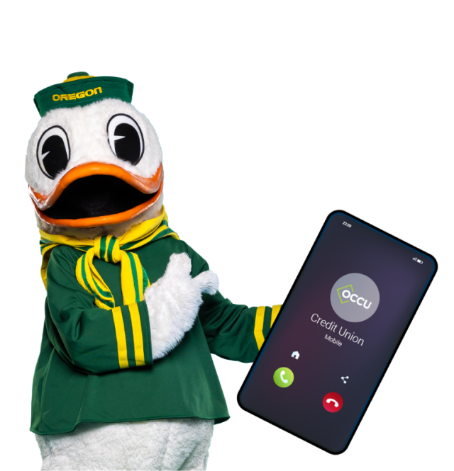 Duck holing phone